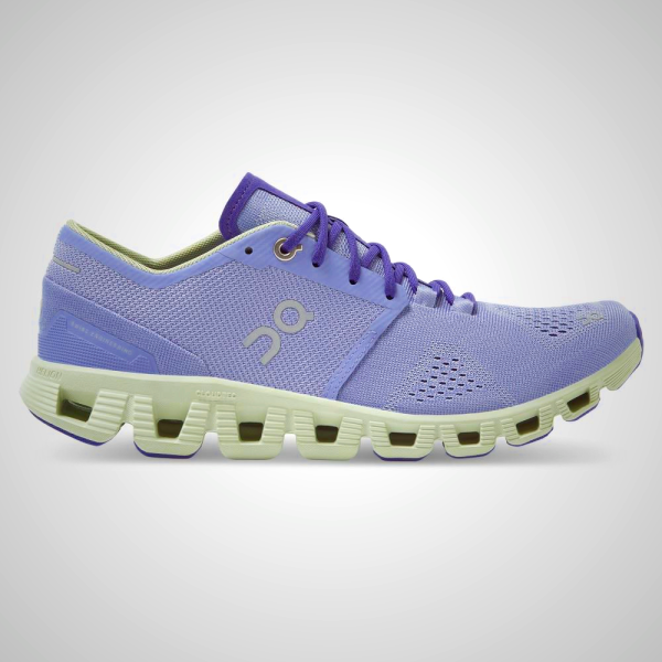 ON Cloud X Women's Running Shoes Lavender MX-1LDSX